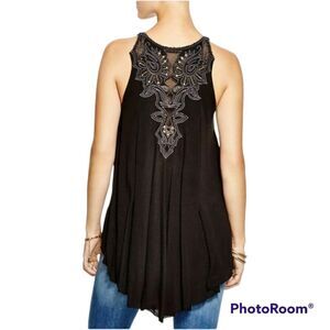 FREE People New World Embellished Tunic Boho Chic! S